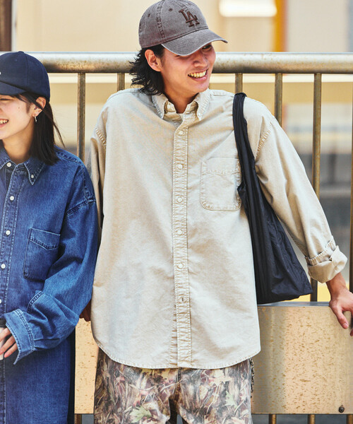 NAUTICA（ノーティカ） 長袖シャツ MEDIUM ブラック メンズ : ZOZOTOWN