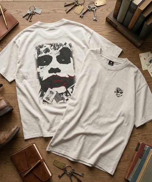 ALWAYS GOOD TIME tシャツ 「JOKER/ジョーカー」USD加工
