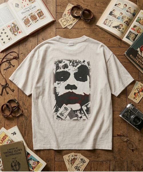 ALWAYS GOOD TIME tシャツ 「JOKER/ジョーカー」USD加工