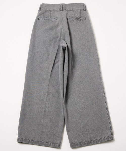 「AIVER」 デニムパンツ SMALL グレー メンズ_画像3