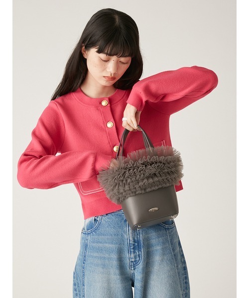 「LILY BROWN」 2WAYバッグ FREE アイボリー レディースの画像