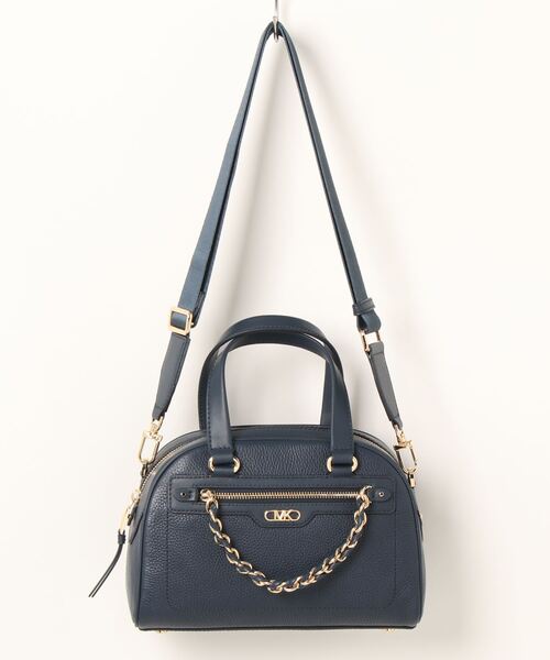「MICHAEL KORS」 2WAYバッグ FREE ネイビー レディースの画像