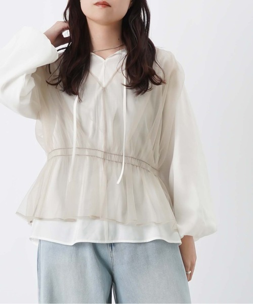 LADY LUCK LUCA LC/LLL フラワーカットワークブラウス LUCA/LADY LUCK LUCA（ルカ/レディラックルカ）の「LC/LLL フラワー