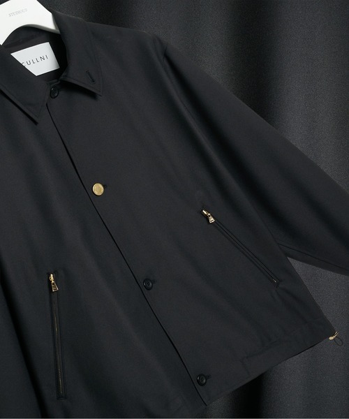 ブルゾン アウター 「CULLNI/クルニ」別注 Gabardine Coach Jacket メンズの画像