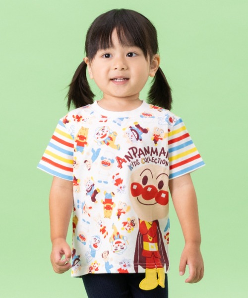 アンパンマン キャラクターTシャツ・パンツセット 80cm ANPANMAN KIDS COLLECTION（アンパンマンキッズコレクション） tシャツ