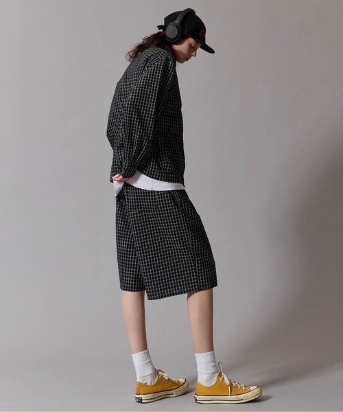 CIVVY. パンツ Seersucker Setup Short Pants - シアサッカー