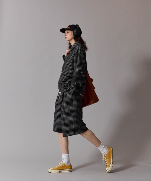 CIVVY. パンツ Seersucker Setup Short Pants - シアサッカー