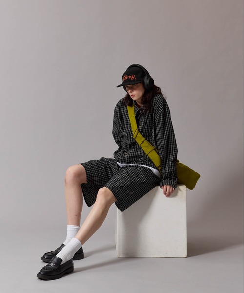 CIVVY. パンツ Seersucker Setup Short Pants - シアサッカー