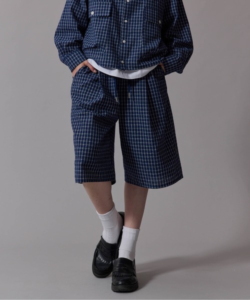 CIVVY. パンツ Seersucker Setup Short Pants - シアサッカー