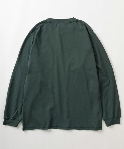 「Goodwear」 長袖Tシャツ L グレー メンズ_画像3