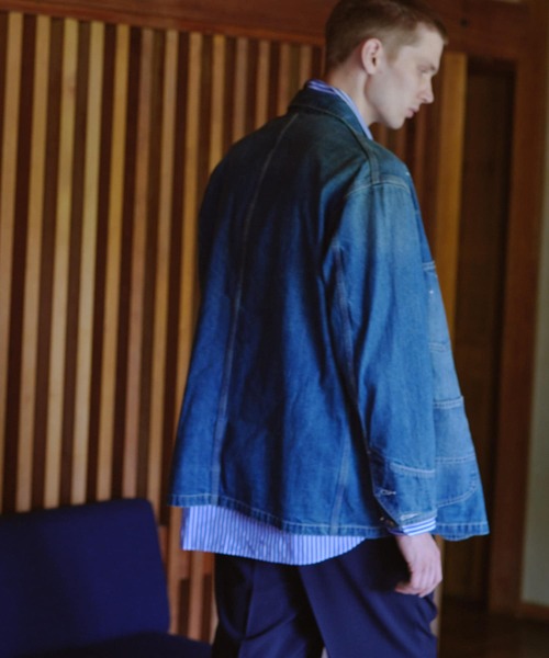 「URBAN RESEARCH」 デニムジャケット LARGE インディゴブルー メンズの画像