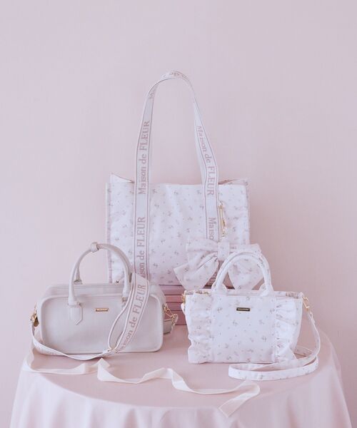 「Maison de FLEUR」 トートバッグ FREE ピンク レディース_画像2