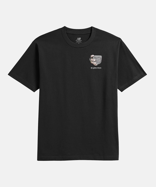 New Balance（ニューバランス） tシャツ Grey Days Coffee オーバー