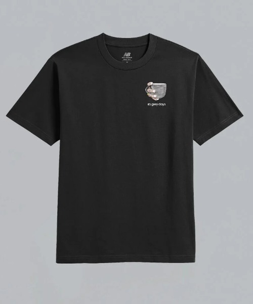 New Balance（ニューバランス） tシャツ Grey Days Coffee オーバー