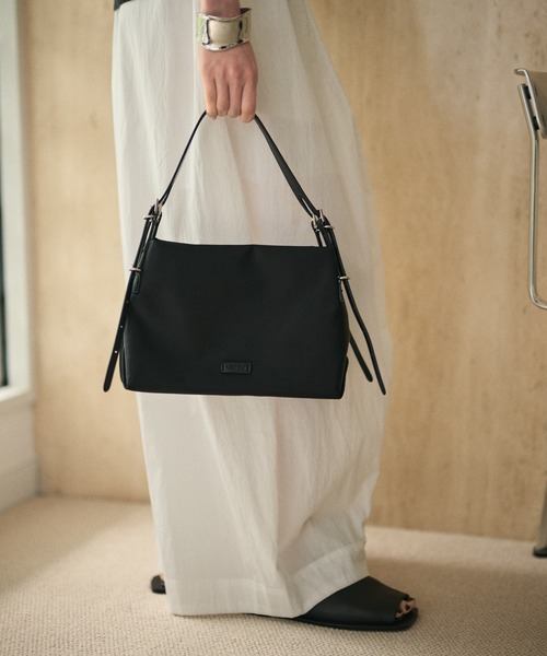 ショルダーバッグ バッグ multi pocket 2way nylon bag レディース