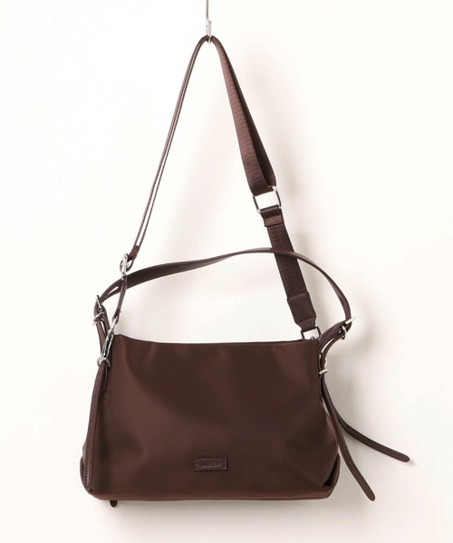 ショルダーバッグ バッグ multi pocket 2way nylon bag レディース