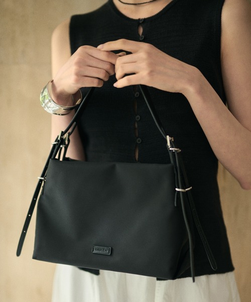 ショルダーバッグ バッグ multi pocket 2way nylon bag レディース