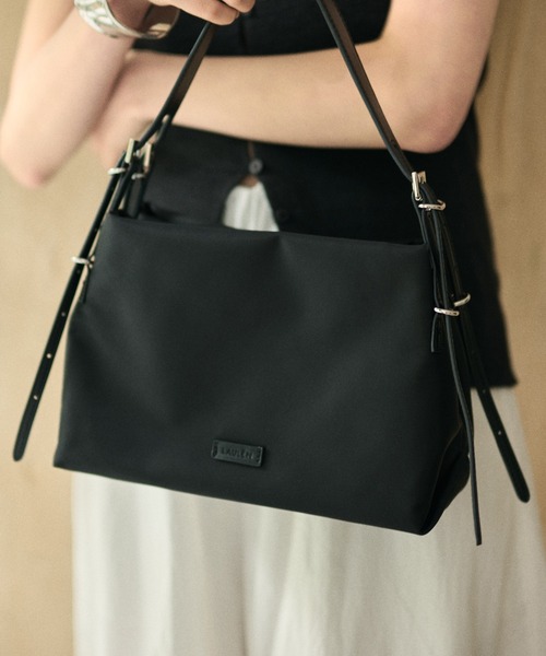 ショルダーバッグ バッグ multi pocket 2way nylon bag レディース