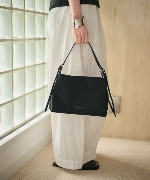 ショルダーバッグ バッグ multi pocket 2way nylon bag レディース