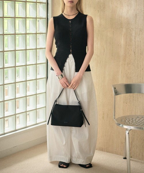 ショルダーバッグ バッグ multi pocket 2way nylon bag レディース