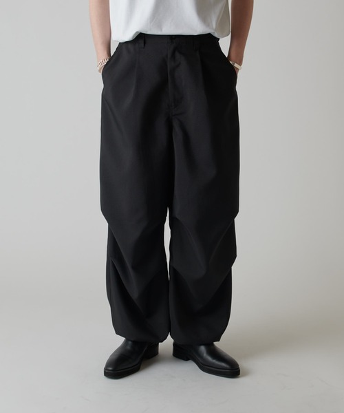 「Lui's」 「Neucon」カーゴパンツ 2 オリーブ メンズ_画像3