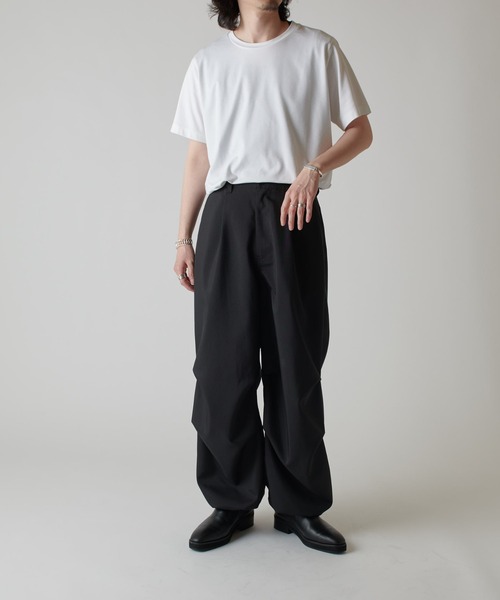 「Lui's」 「Neucon」カーゴパンツ 2 オリーブ メンズ_画像7
