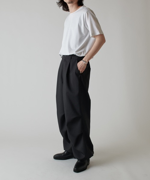 「Lui's」 「Neucon」カーゴパンツ 2 オリーブ メンズ_画像8