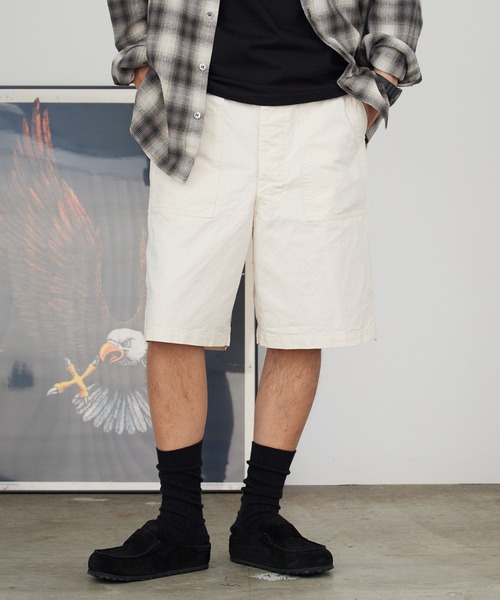 orSlow（オアスロウ） ハーフパンツ ワイドパンツ パンツ 短パン