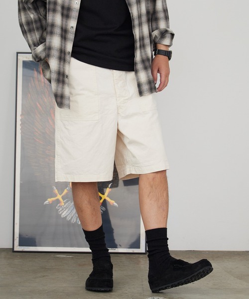 orSlow（オアスロウ） ハーフパンツ ワイドパンツ パンツ 短パン