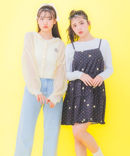 repipi armario（レピピアルマリオ） ワンピース 「ポムポムプリン」2P
