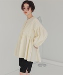 「titivate」 長袖ブラウス L ブラッ...の詳細画像3