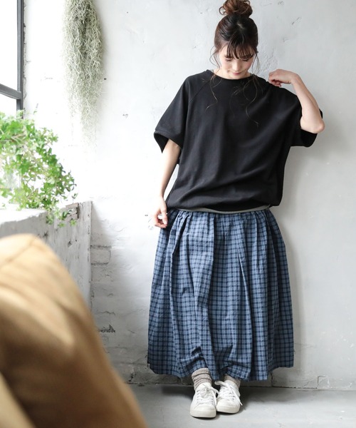 「soulberry」 半袖Tシャツ 4L グレイッシュベージュ レディース_画像5