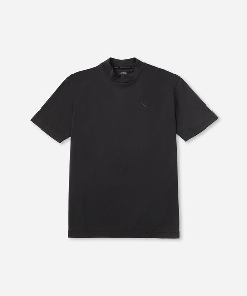 メンズウェア HALF MOCKNECK TSHIRT BLACK tシャツ SS Dot Mesh Half Mockneck Shirt メンズ : ZOZOTOWN Yahoo!店