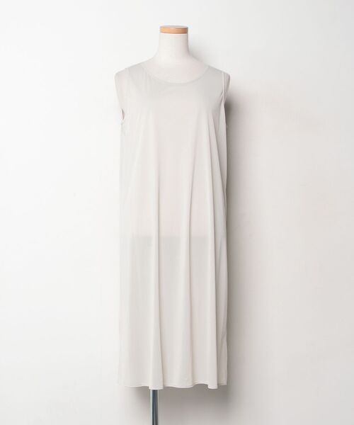 「haupia」 7分袖ワンピース MEDIUM ベージュ レディース_画像3