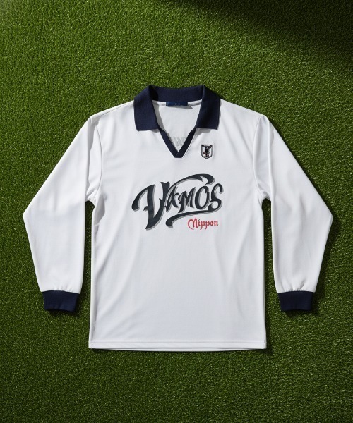 日本サッカー協会（JFA）公式 tシャツ 「JFA STORE」 襟付きロング