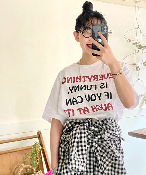 「JOURNAL STANDARD LUXE」 半袖Tシャツ - ホワイト レディース_画像4