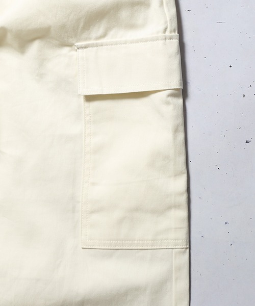 「SPINNS」 「makes style」カーゴパンツ S パープル メンズ_画像2