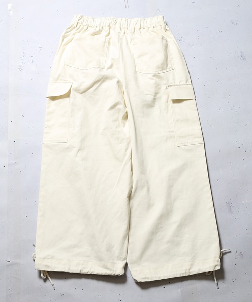 「SPINNS」 「makes style」カーゴパンツ S パープル メンズ_画像5