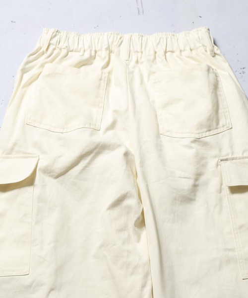 「SPINNS」 「makes style」カーゴパンツ S パープル メンズ_画像6