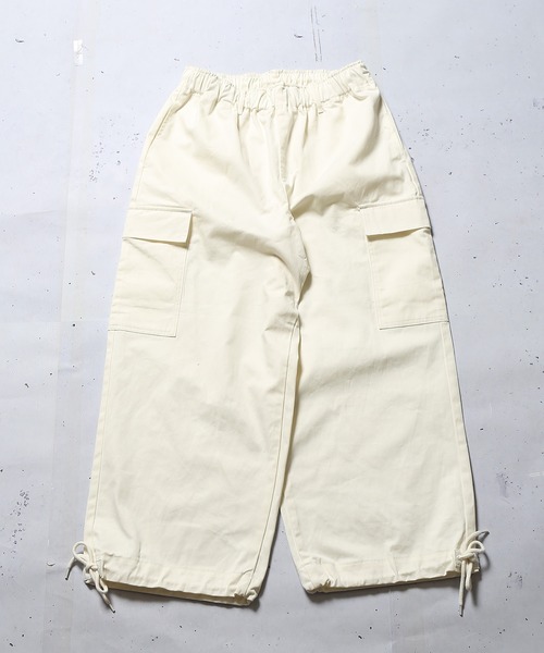 「SPINNS」 「makes style」カーゴパンツ S パープル メンズ_画像8