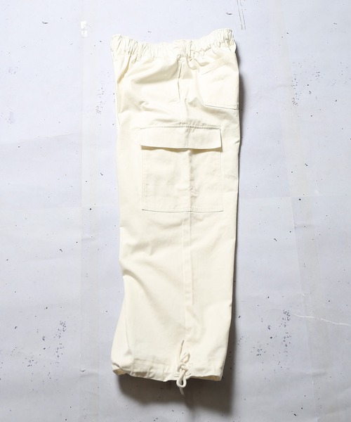 「SPINNS」 「makes style」カーゴパンツ S パープル メンズ_画像9