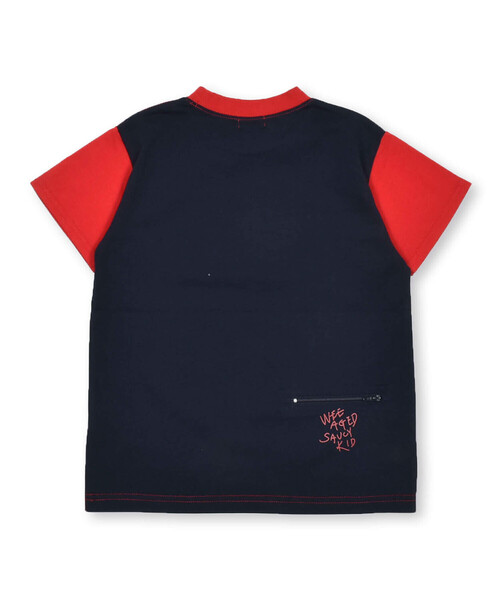 「WASK」 「KIDS」半袖Tシャツ 160cm レッド キッズ_画像8