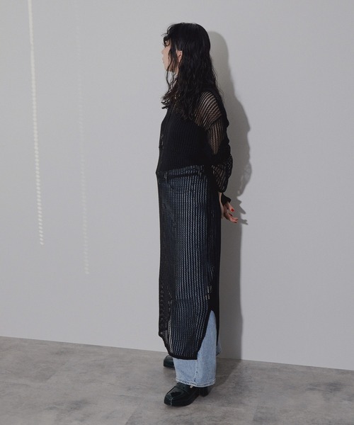 「NICAL」 パンプス 25.0cm グリーン レディース_画像9