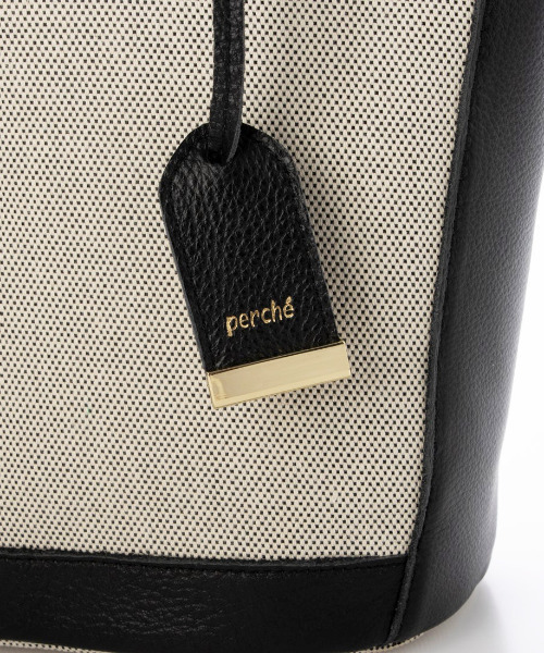 「perche」 2WAYバッグ FREE シルバー レディース_画像2