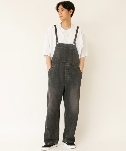 Johnbull（ジョンブル） オーバーオール 26 ブルー メンズ : ZOZOTOWN