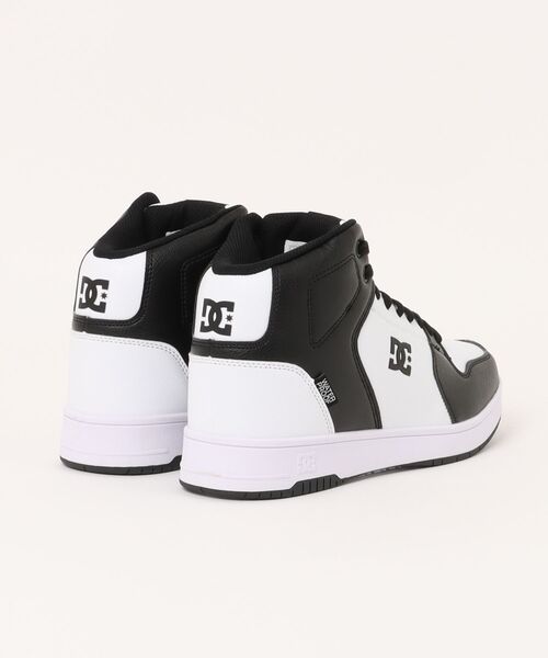 「DC SHOES」 ハイカットスニーカー 26.5cm ブラック×レッド メンズ_画像2