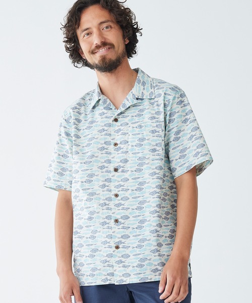 L.L.Bean（エルエルビーン） シャツ トロピック・シャツ、半袖