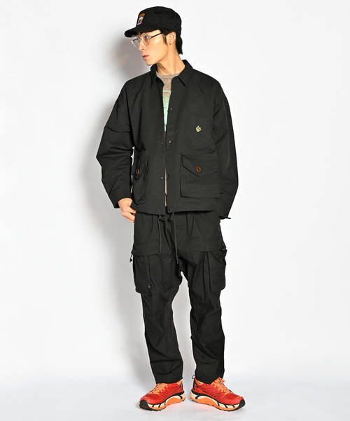 ありがとうございます。最終底値！AURALEE 黒 ワークパンツ・カーゴパンツ ALDIES カーゴパンツ Tequila Work Pants / テキーラワーク