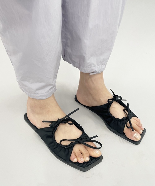 Carlotha Ray カルロッタレイ ビーチサンダル　ホワイト　37 24 新品 CARLOTHA RAY カルロッタレイ ビーチサンダル ホワイト - メルカリ