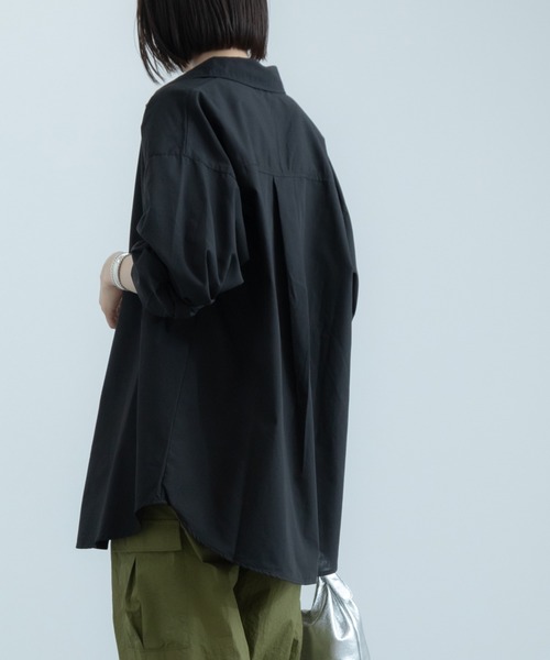 ブラウス シャツ ブロードオーバーシャツ レディース HEILIS ブラウス シャツ ブロードオーバーサイズシャツ / カラー